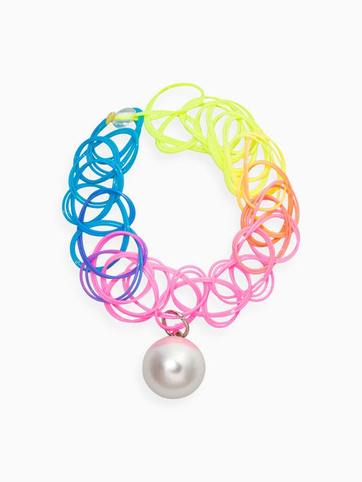 Цена за 2 шт. Набор детских браслетов «Выбражулька. Сердце и Единорог», 3 шт. d=7.5 см, силиконовый, разноцветный