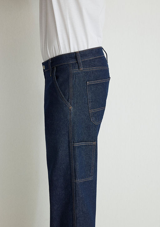 Oxford MV91 Street Rinse Denim Jean Pantolon - Mavi фото 7