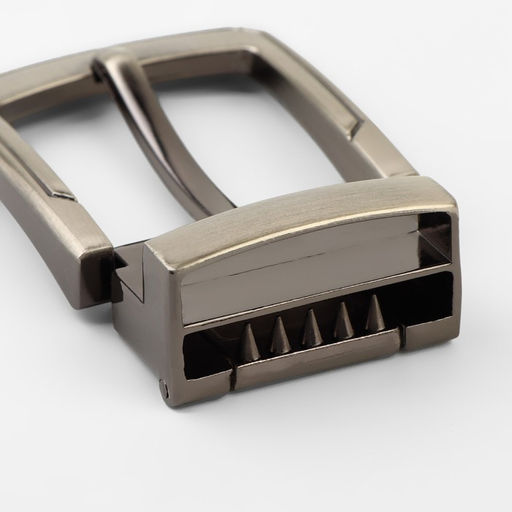 Пряжка для ремня, 5,7 4 см, 29 мм, цвет чёрный никель - Арт узор фото 3