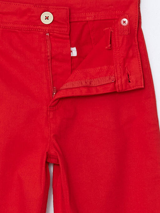 Beli Ayarlanabilir Lastikli K?z ?ocuk Pantolon