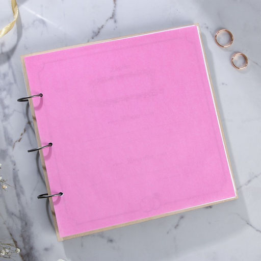 Книга пожеланий в деревянной обложке Розы - Долго и счастливо фото 2