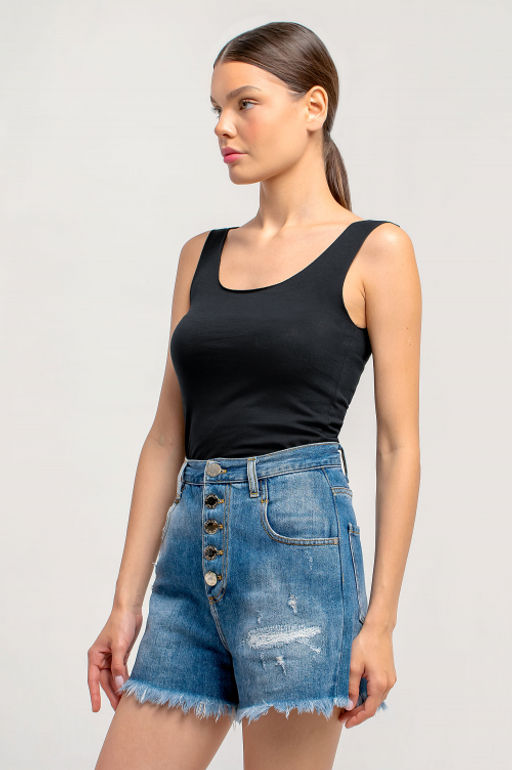 Арт. 3752/3 Майка женская 40-48 (5 шт) Цвет:черный - Калинка фото 10