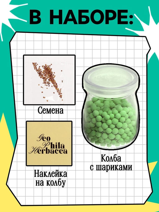 Набор для опытов Выращиваем травку, своими руками, зеленый - Эврики фото 2