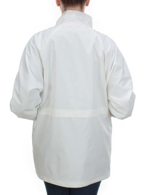 1106 WHITE Ветровка женская FASHION (100% полиэстер) фото 5