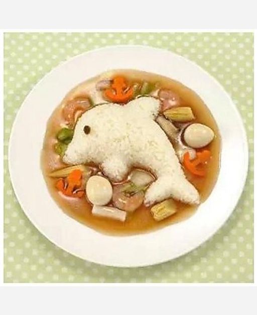 Формы для риса и др гарниров, набор Заяц+Дельфин+Подсолнух. 9046188 - Yiwu youda import & export co фото 7