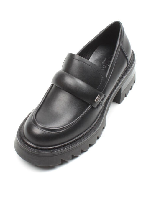 03-C1816-1 BLACK Лоферы женские (натуральная кожа)