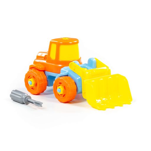 Конструктор-транспорт Погрузчик (20 элементов) (в пакете) - Полесье фото 9