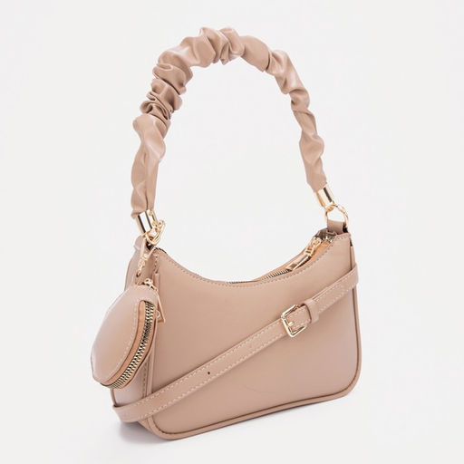 Сумка-багет, отдел на молнии, цвет бежевый - Simaland фото 2