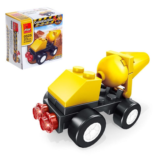 Цена за 3 шт. Конструктор «Городские строители», 4 вида, цвета МИКС