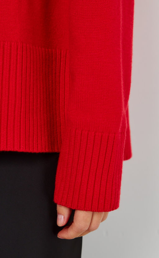 Джемпер FW-3519 red - Fine joyce фото 4