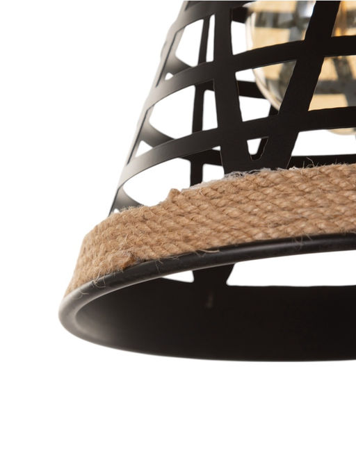 Светильник «Фонарь» 1×40 Вт Е27 черный 18×18×20 см