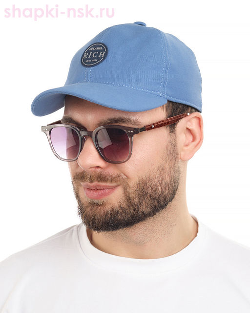 076-8 RB RICH Бейсболка мужская хлопок (56-62)