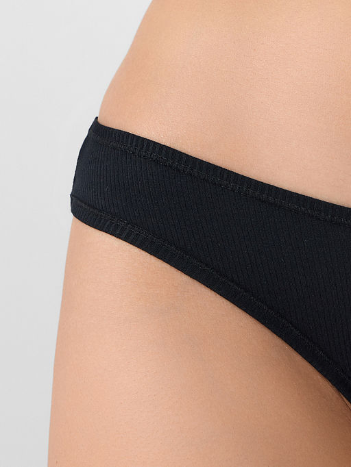 Цена за 2 штуки! Трусы бразилиана женские черные - Mark formelle фото 5