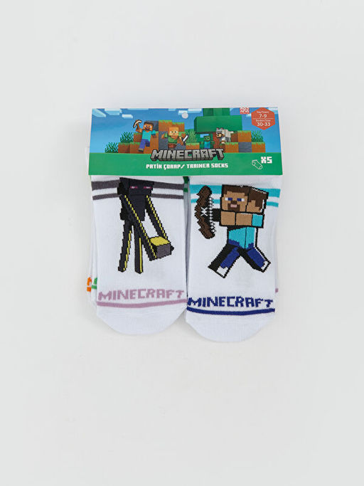 Носки с рисунком Minecraft для мальчика 5 пар