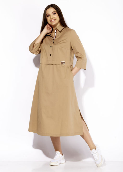 Платье ТАиЕР 1270 песочный