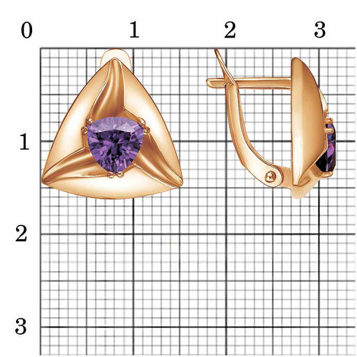 СЕРЬГИ 34814753-1 - Красная пресня фото 2