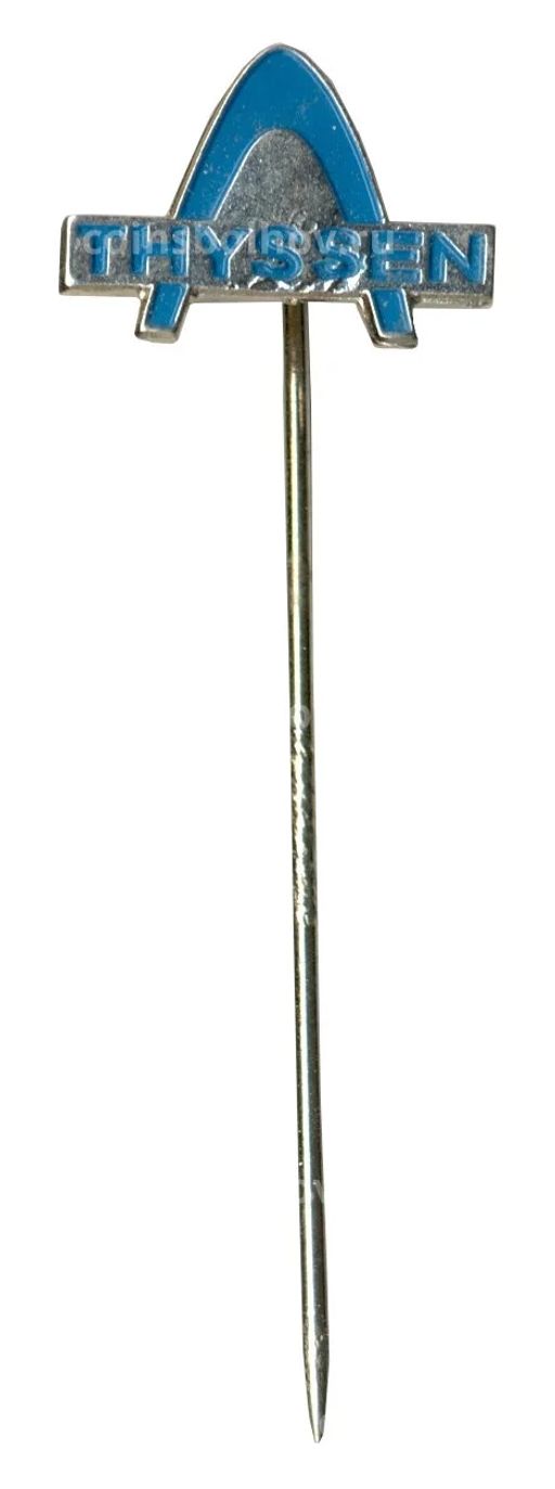 Значок рекламный Thyssen (Германия)