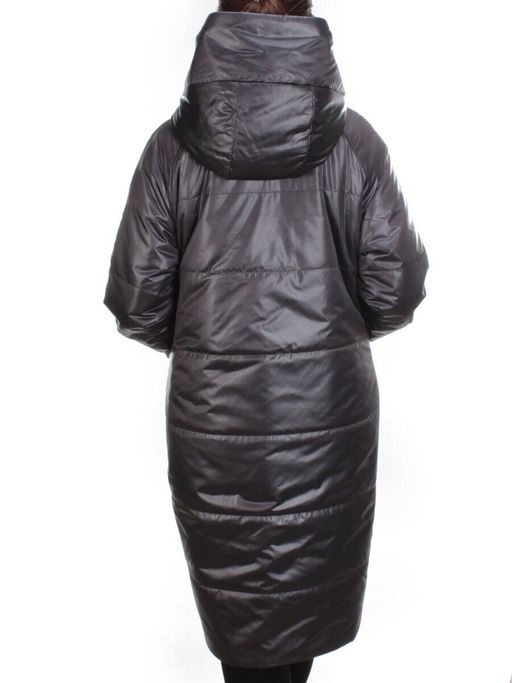 21085 GREY Куртка зимняя двухсторонняя женская облегченная SNOW CLARITY - Fashion фото 5