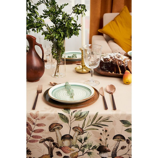 Скатерть Этель «Nature forest» 146×250 см, 100% хлопок, репс 210 г/м²