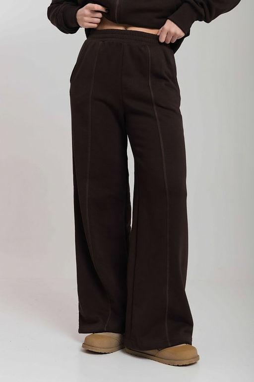 Брюки М326006к коричневый - Елена фото 3