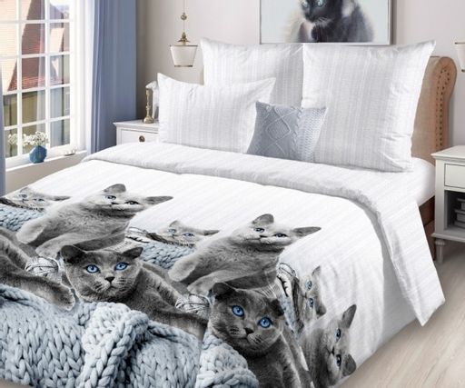 Постельное белье - Бязь Люкс Маркиз Семейный (молния) - Luteks фото 2