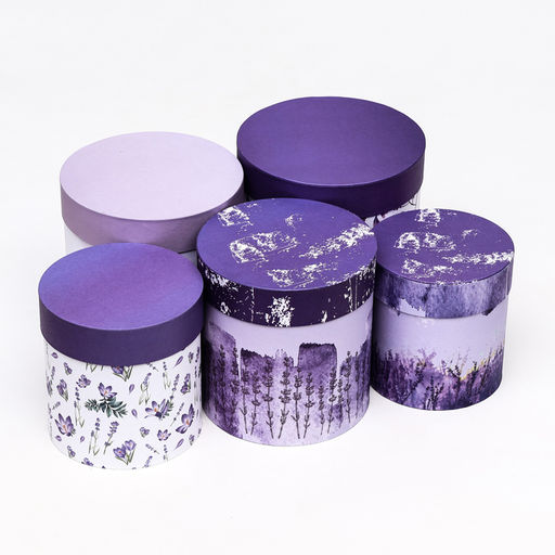 Набор шляпных коробок 5 в1 Вдохновение, 20 х 20 - 15 х 15 см - Simaland фото 10