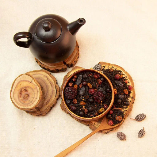 Лесная поляна . Черный Ароматизированный