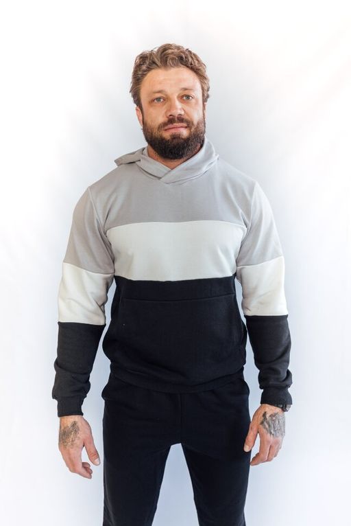 Футер 3х нитка ПЕТЛЯ Мужской костюм ColourBlock