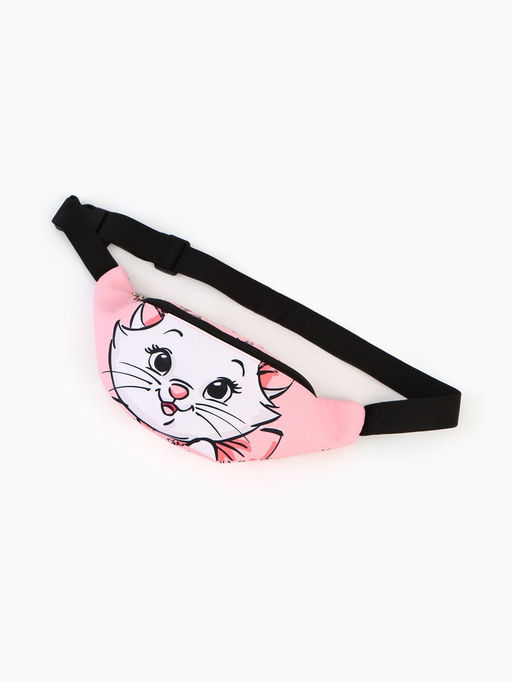 Сумка поясная детская для девочки «Кошечка Мари», 25×6×13 см