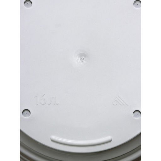 Горшок для цветов с поддоном «Виола», 16 л, пластиковый, белый