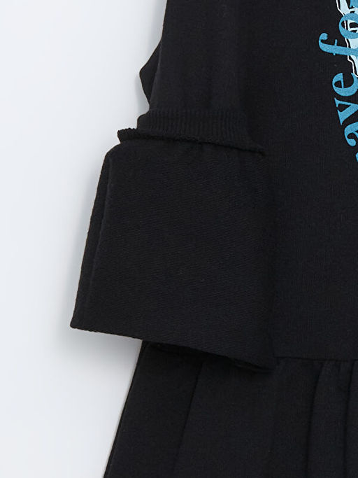 Bisiklet Yaka K?z ?ocuk Elbise - Waikiki фото 2