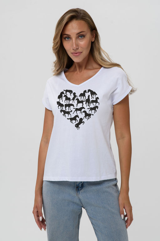 8558 футболка женская - Натали фото 2