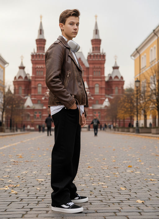 Джинсы-багги утеплённые для мальчиков - Синий мир фото 2