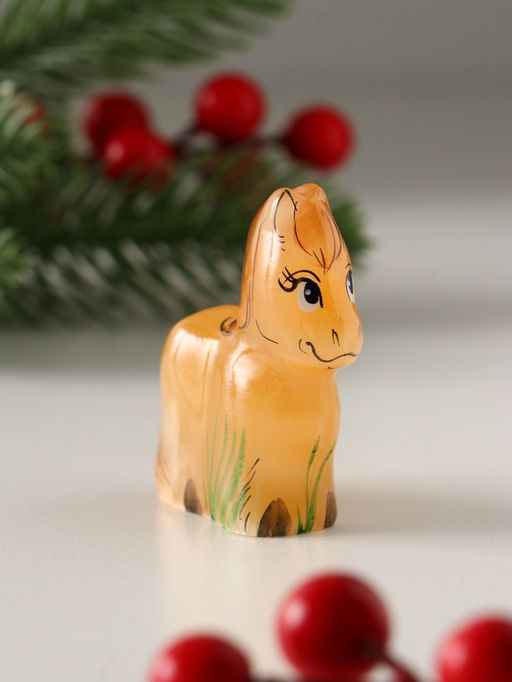 Фигурка Лошадка Малая, 6?5.5 см, селенит