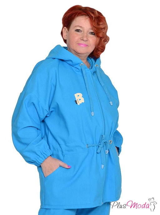 Жакет-парка Модель №1909 размеры 44-84 - Plusmoda фото 10