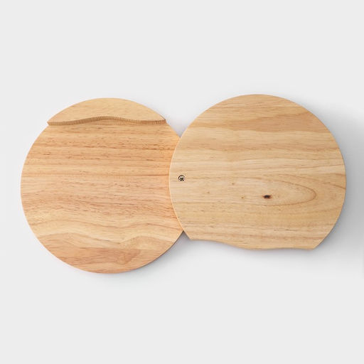 Набор для подачи сыра Magistro, 4 ножа, доска, 19.5×19.5×3.5 см, дуб