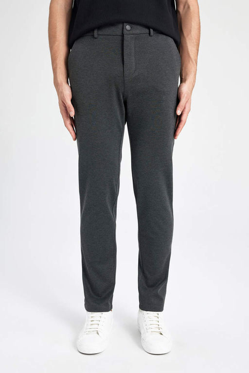 Брюки прямого кроя Jogger, эластичные во всех направлениях - Defacto фото 5