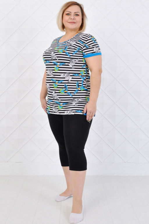 Арт. 279 Костюм с бриджами 48-58 (6 шт) Цвет:ассорти - Калинка фото 2