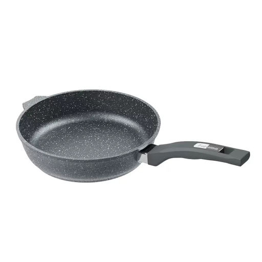 ГРАНИТ Сотейник 24см с несъемн. руч. без крышки, арт. 243701