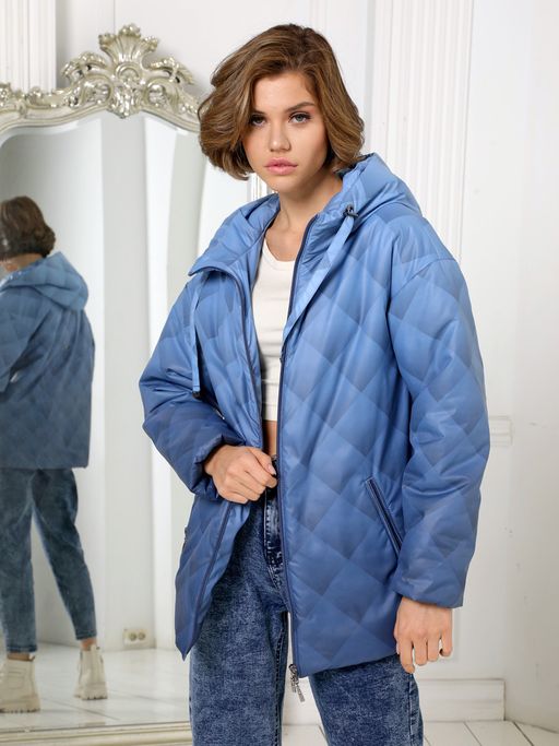23127 Куртка синий - Dizzyway фото 4