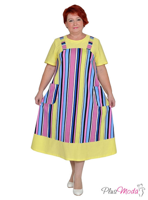 Платье Модель №1511 размеры 44-84 - Plusmoda фото 3