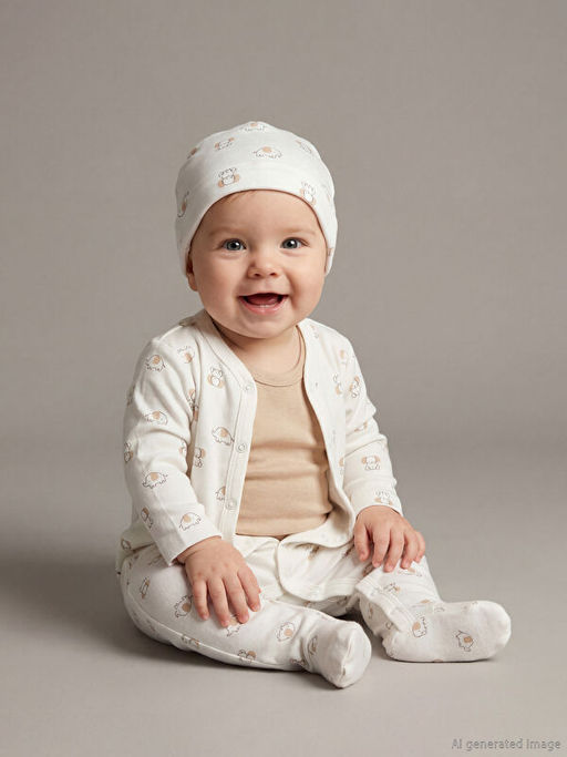 Bask?l? Erkek Bebek Hastane ??k?? Seti