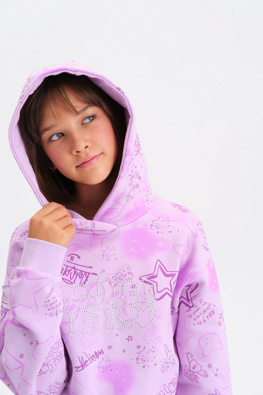 PELICAN, толстовка для девочек, Розовый  фото 2