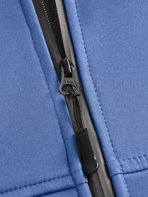 Ветровка спортивная мужская с капюшоном softshell синего цвета 9563S - Mtforce фото 24
