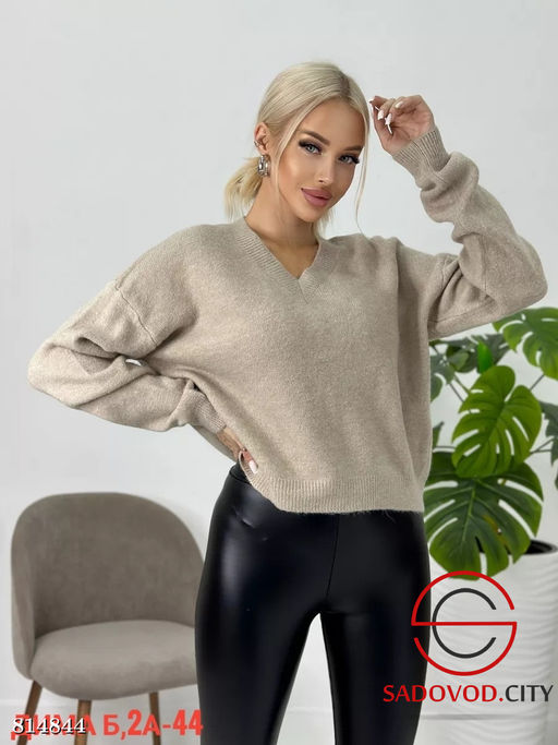 Кофта женская с v-вырезом - Bruno фото 2