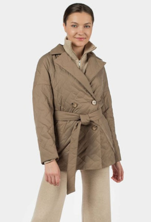 Пальто куртка демисезонное (пояс)