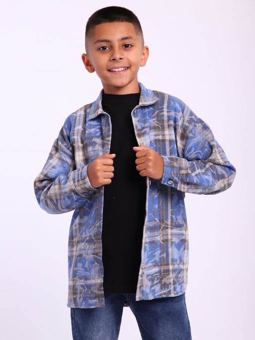 РБ018 Рубашка "Дакота" (голубой)