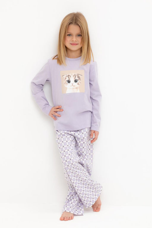 К 1623/лепесток орхидеи,мозаика пижама для дев