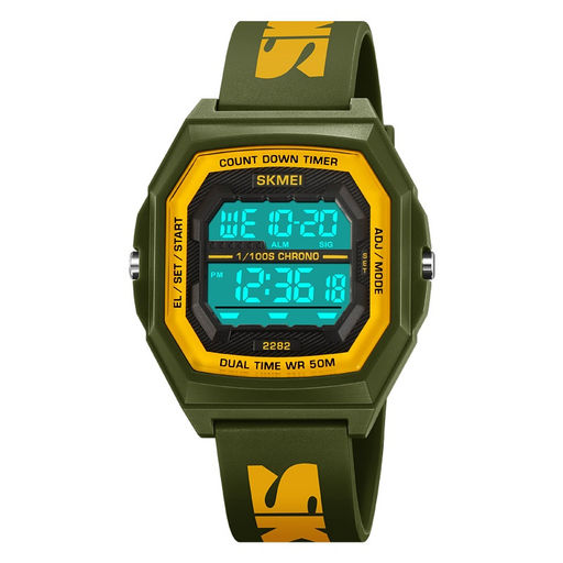 Часы наручные Skmei мужские электронные 2282green