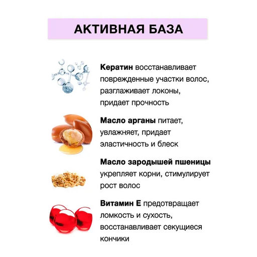 Ф-791 Маска для укрепления и роста волос 6 в 1 450мл/6